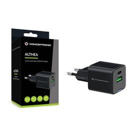 Conceptronic 2-Port 20W GaN USB PD Charger ALTHEA15B