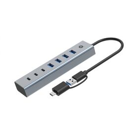 Conceptronic 7-Port USB 3.0 Hub with Power Adapter HUBBIES20GP