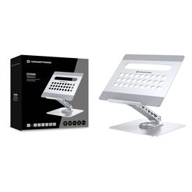 Conceptronic Laptop Stand with 7-in-1 USB 3.2  DONN27G