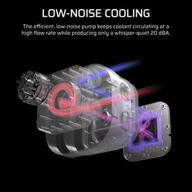 Corsair NAUTILUS 240 RS / Air cooler / 2100 RPM / | CW-9060088-WW