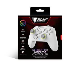 DragonShock Nebula Pro Wireless Controller for Switch (White)