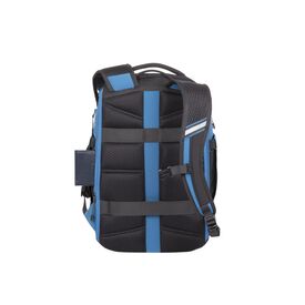 Rivacase 5225 / Casual backpack / Black / Nylon | 5225 BLACK/BLUE