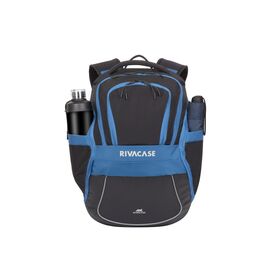 Rivacase 5225 / Casual backpack / Black / Nylon | 5225 BLACK/BLUE