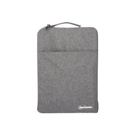 Manhattan Seattle Laptop Sleeve 15.6", Grey, Padded, Ext | 439817