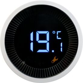 Brennenstuhl 1294070 / White / 5 - 30 °C / LCD / AA / 1.5 V / 1 p