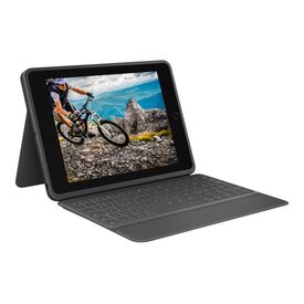 Logitech Rugged Folio - Keyboard and folio case - Ap | 920-011200