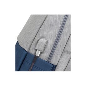 Riva Case 75 series 7567 - Notebook carryin | 7567 GREY/DARK BLUE