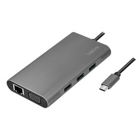 LogiLink - Docking station - USB-C 3.2 Gen 1 - VGA, HDMI | UA0383