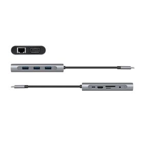 LogiLink - Docking station - USB-C 3.2 Gen 1 - VGA, HDMI | UA0383