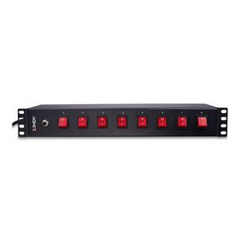 LINDY - Power distribution strip (rack-mountable) - schuk | 73025