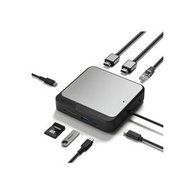 ALOGIC CH2 - Docking station - USB-C - 2 x HDMI - 1GbE | DUCH2