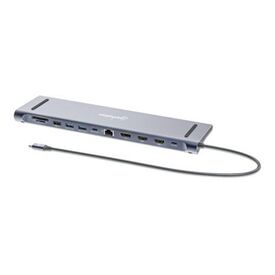 Manhattan 12-in-1 - Docking station - USB-C 3.2 Gen 1 -  | 190305