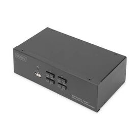 DIGITUS KVM audio USB switch 4 x KVM port(s) 1 local DS12882
