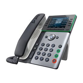 Poly Edge E300 VoIP phone with caller IDcall waiting 82M92AA