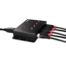 Lindy 4 Port USB 3.0 Metal Hub, USB 3.2 Gen 143374