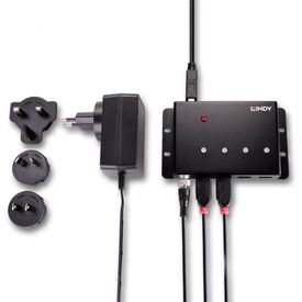Lindy 4 Port USB 3.0 Metal Hub, USB 3.2 Gen 143374