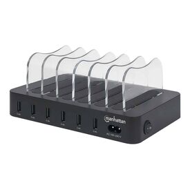 Manhattan Charging Station, 6x USBA Ports, Outputs: 6x 102254
