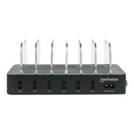 Manhattan Charging Station, 6x USBA Ports, Outputs: 6x 102254