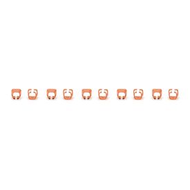 Digitus Color clips for Patch cable - Orange / Colour co | A-CC-O