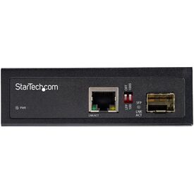 StarTech.com Industrial Fiber to Ethernet Media Conver | IMC1GSFP
