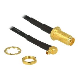 Delock - Antenna cable - MMCX plug to RP-SMA plug - 32 cm | 88936