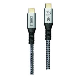2GO data cable   USBC 240W 20Gbps Thunderbolt 2m 797515