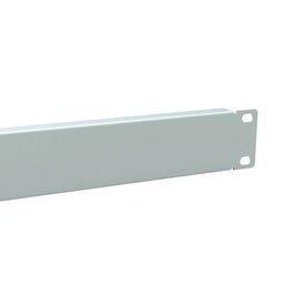 Equip 10" Blank Panel, 1U, Light Grey 327531