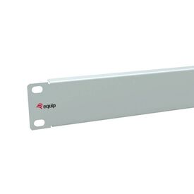 Equip 10" Blank Panel, 1U, Light Grey 327531