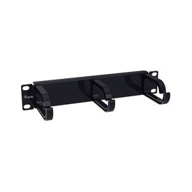 Equip 10" Cable Management Panel, 1U, Black 327341