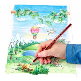 STAEDTLER Noris Club Coloured pencil brilliant colours 61 SET6