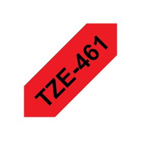 Brother TZe461 Black on red Roll (3.6 cm x 8 m) 1 TZE461