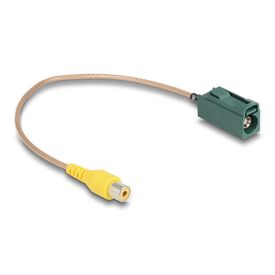 DeLOCK Cable FAKRA E jack to RCA jack RG-179 32 cm / 0.32 | 90009