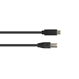 Alcasa 2510-CB005 / 0.5 m / USB C / USB B / USB 2.0 / 0.48 Gbit/s