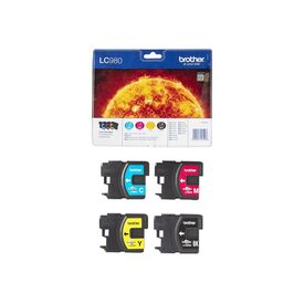 Brother LC980VALBP 4pack black, yellow, cyan, LC980VALBP