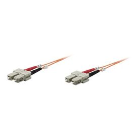 Intellinet Fiber Optic Patch Cable, OM1, SC/SC, 1m, Oran | 515818