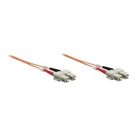Intellinet Fiber Optic Patch Cable, OM1, SC/SC, 1m, Oran | 515818