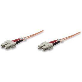 Intellinet Fiber Optic Patch Cable, OM1, SC/SC, 1m, Oran | 515818