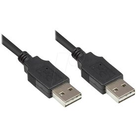 Alcasa 2212-EU030 / 3 m / USB A / USB A / USB 2.0 / Male/Female /