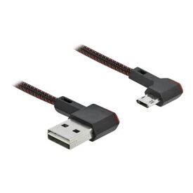 DeLOCK Easy - USB cable - USB (M) 90° angled, reversible  | 85270