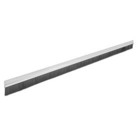 DeLOCK Brush strip 40 mm with aluminium profile straight  | 66651
