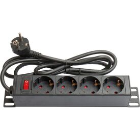 Good Connections GC-N0075 - 4 AC outlet(s) - Indoor - Type F - Al