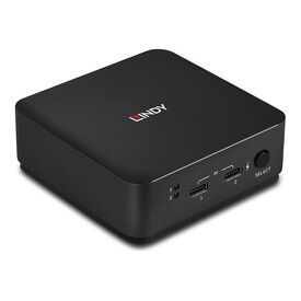 Lindy - KVM switch - 4K60 - 2 x KVM / audio / USB - deskt | 42321