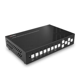 Lindy 5 Port Seamless Multiview KVM Switch, 4096 x 2160 p | 32330
