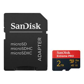 SanDisk Extreme Pro - Flash memory card (SD  | SDSQXCD-2T00-GN6MA