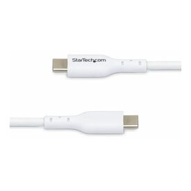 StarTech.com 2m (6.6ft) White USB-C Charging Cabl | USB2CC2MNCWHE