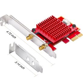 Cudy WE3000S / Internal / Wireless / PCI Express / WLAN / Bluetoo