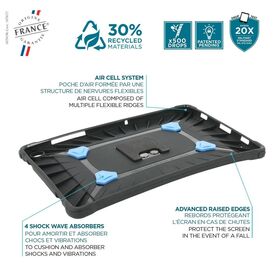 Mobilis PROTECH - Back cover for tablet - made in france | 067012