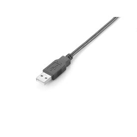 Equip USB 2.0 Type A to Type B Cable, 2.0m, Black / 2 m  | 128864