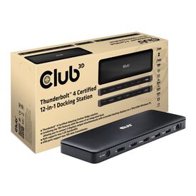 Club 3D 12-in-1 - Docking station - for desktop, lapto | CSV-1582
