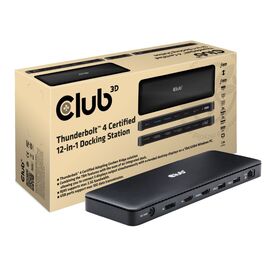 Club 3D 12-in-1 - Docking station - for desktop, lapto | CSV-1582